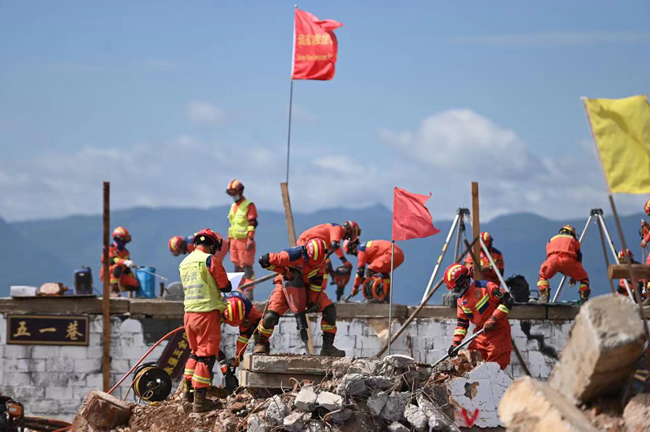 “应急使命·2023”高山峡谷地区地震救援演习(图2)