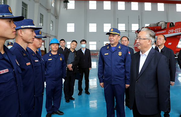 树牢底线思维 强化应急准备 全力防范化解重大自然灾害风险(图1)