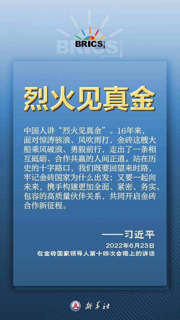 推动金砖合作，习近平主席金句尽显中国智慧(图1)