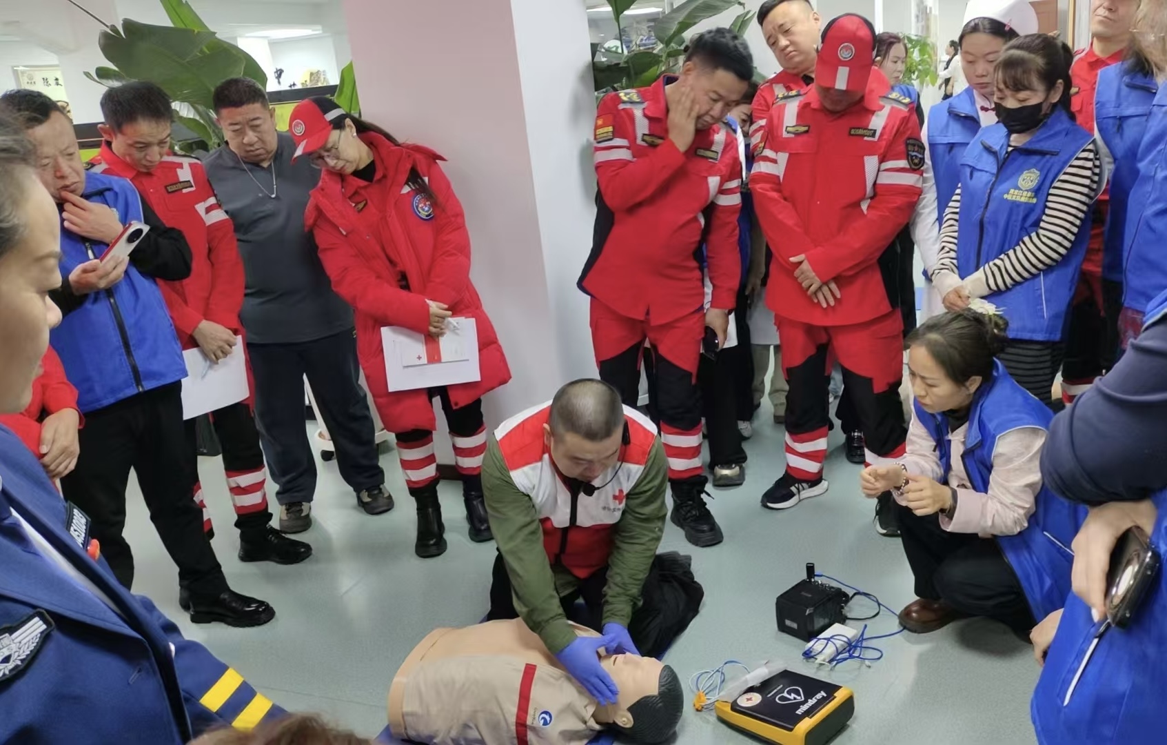 11.19应急救援训练日，黑龙江省医疗应急救援总队在行动