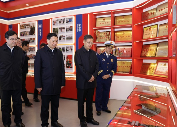 郭文奇同志到应急管理部调研基层党组织建设工作